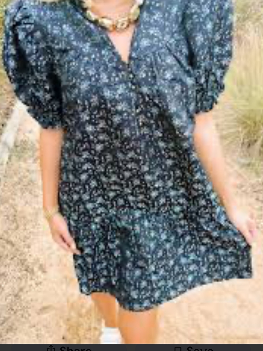 entro Lean On Me Ditsy Floral Brocade Dress - Never been worn - Picture 10 of 11